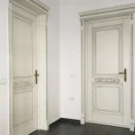 Usi de interior din lemn masiv stil BAROC